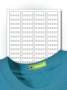 Medium Iron-On Labels