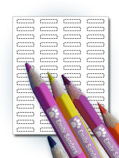 Strip Labels for Kids